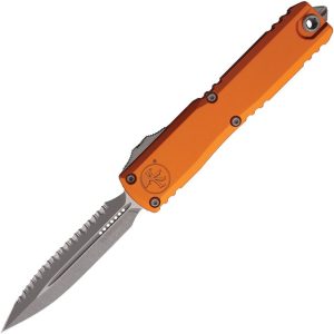 Microtech Auto Ultratech Gen IV D/E OTF - Orange Apocalyptic