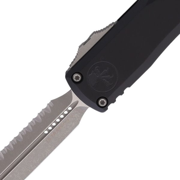 Microtech Auto Ultratech Gen IV D/E OTF - Black Apocalyptic