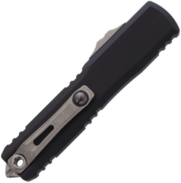 Microtech Auto Ultratech Gen IV D/E OTF - Black Apocalyptic