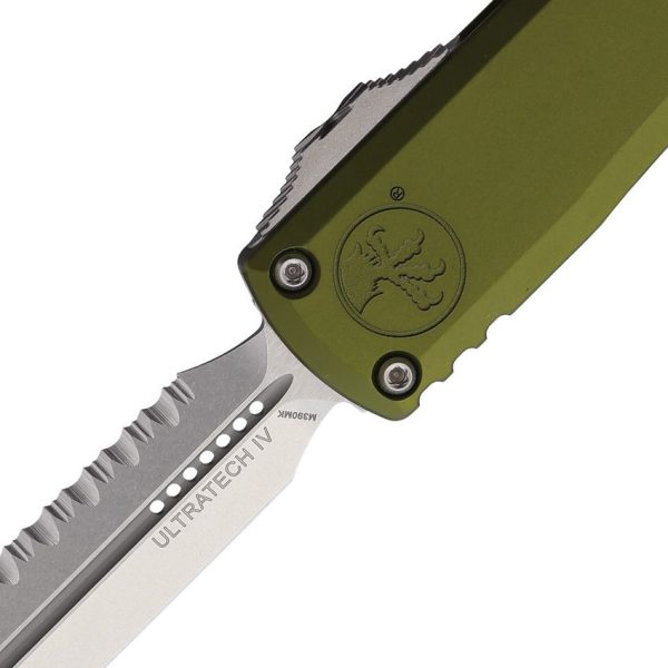 Microtech Auto Ultratech S/E Gen IV OTF - OD Stonewash