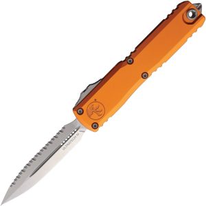Microtech Auto Ultratech Gen IV D/E OTF - Orange Stonewash