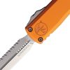 Microtech Auto Ultratech Gen IV D/E OTF - Orange Stonewash