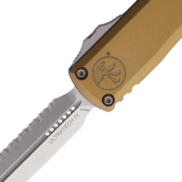 Microtech Ultratech Gen IV Tan Automatic OTF Knife