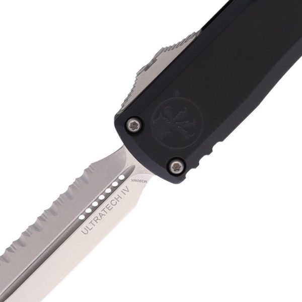 Microtech Auto Ultratech Gen IV D/E OTF - Black Serrated