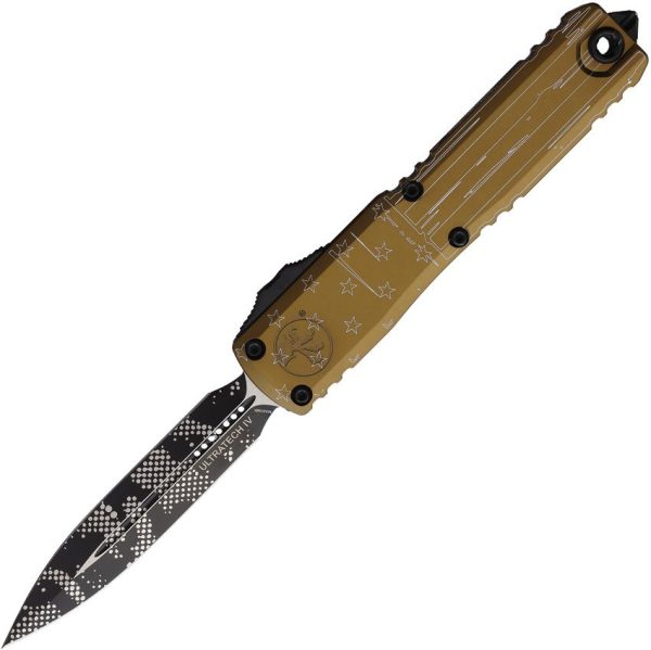 MCT112241TAHR.jpg Microtech Ultratech Gen IV Hero Artwork Auto OTF - Tan