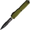 Microtech Ultratech Gen IV Serrated Auto OTF - OD Green