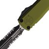 Microtech Ultratech Gen IV Serrated Auto OTF - OD Green