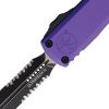 Microtech Ultratech Gen IV D/E Serrated Auto OTF - Purple
