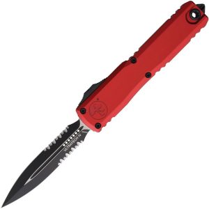 Microtech Ultratech Gen IV Red Aluminum OTF Knife