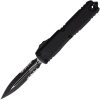 Microtech Ultratech Gen IV Black Aluminum OTF Knife