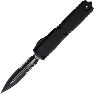 Microtech Ultratech Gen IV Black Aluminum OTF Knife