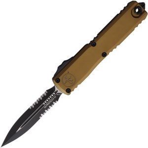 Microtech Ultratech Gen IV Tan Aluminum OTF Knife