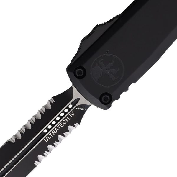 Microtech Ultratech Gen IV Black Aluminum OTF Knife