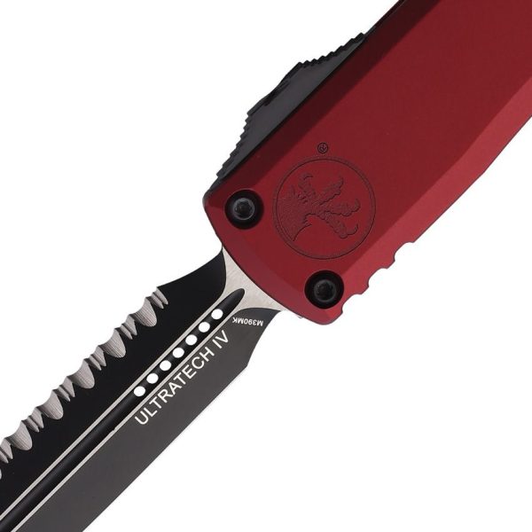 Microtech Ultratech Gen IV Merlot Double Edge OTF
