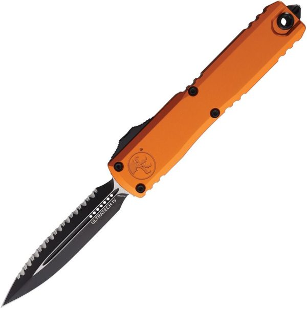 Microtech Ultratech Gen IV Orange Double Edge OTF