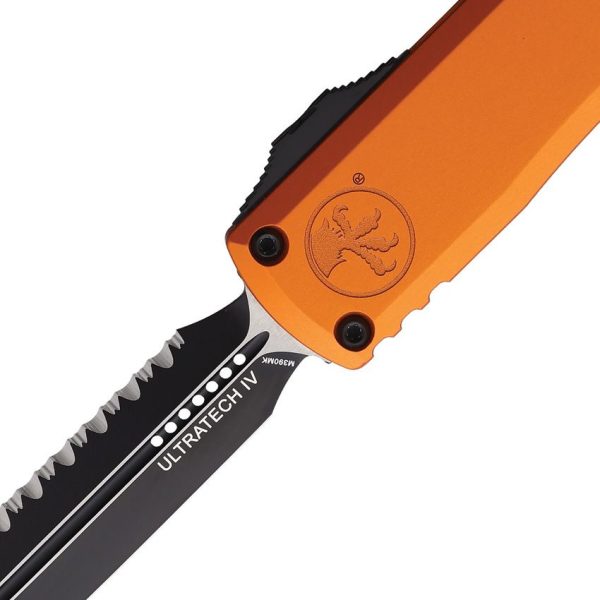 Microtech Ultratech Gen IV Orange Double Edge OTF