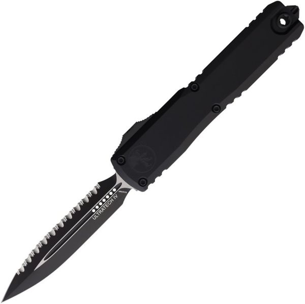 Microtech Ultratech Gen IV Black Double Edge OTF
