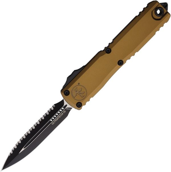 Microtech Ultratech Gen IV Tan Double Edge OTF