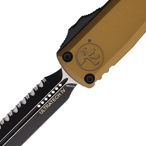 Microtech Ultratech Gen IV Tan Double Edge OTF