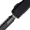 Microtech Ultratech Gen IV Black Double Edge OTF