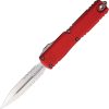 Microtech Ultratech Gen IV Red Satin Serrated OTF