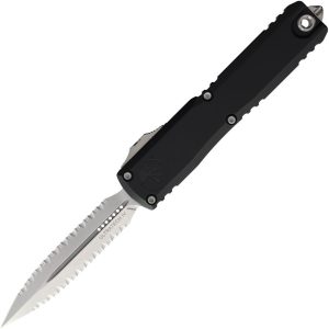 Microtech Ultratech Gen IV D/E Auto OTF - Stonewash Serrated