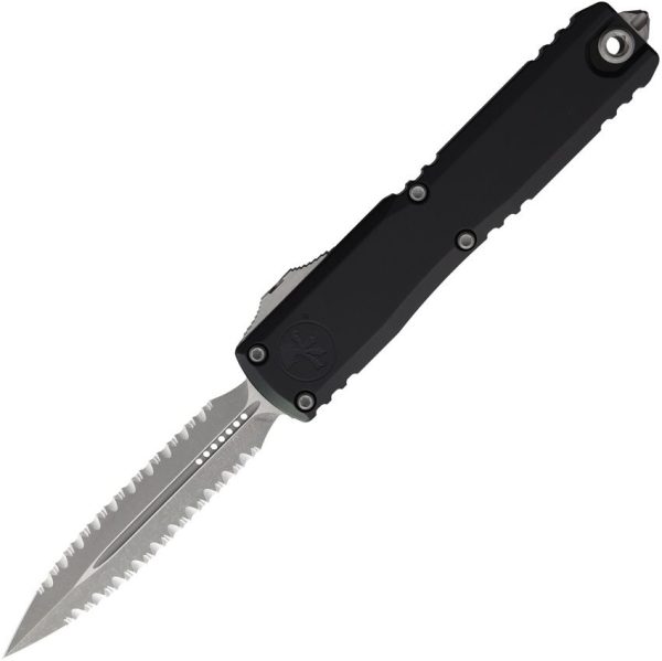Microtech Ultratech Gen IV D/E Auto OTF - Apocalyptic Black