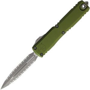 Microtech Ultratech Gen IV D/E Auto OTF - Apocalyptic OD Green