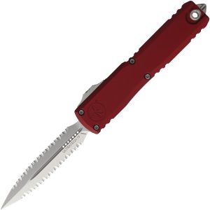 Microtech Ultratech Gen IV D/E OTF - Merlot Aluminum