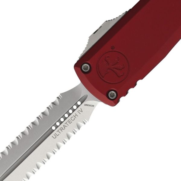 Microtech Ultratech Gen IV D/E OTF - Merlot Aluminum