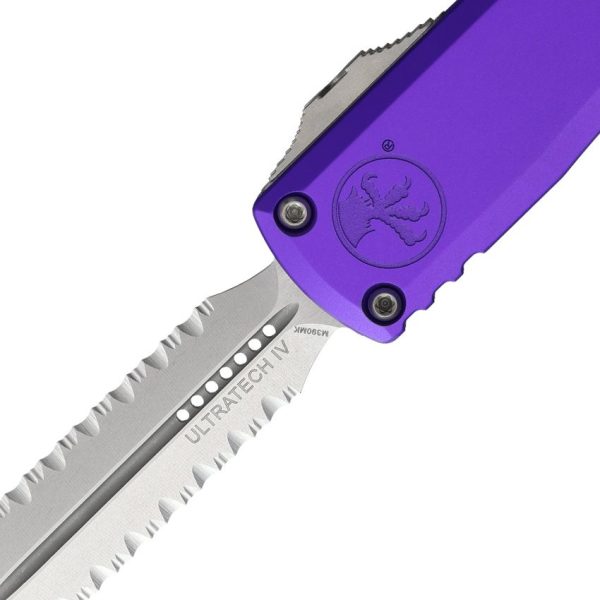 Microtech Ultratech Gen IV D/E OTF - Purple Aluminum
