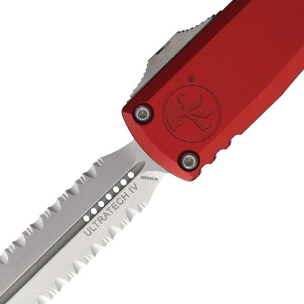Microtech Ultratech Gen IV D/E OTF - Red Aluminum