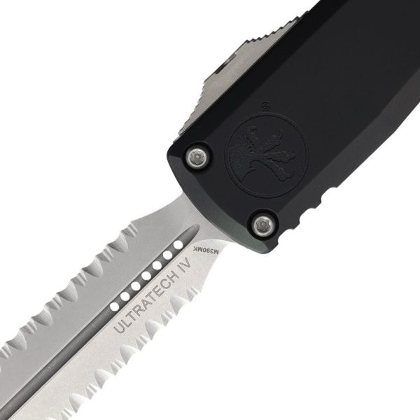Microtech Ultratech Gen IV D/E Auto OTF - Stonewash Serrated