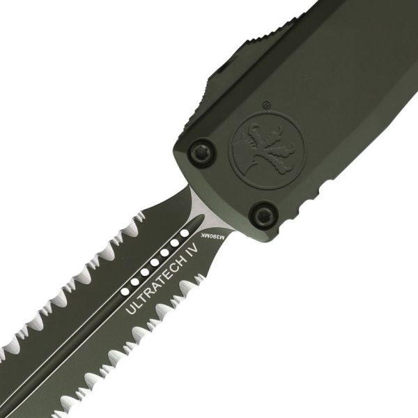 Microtech Ultratech Gen IV Cerakote - OD Green
