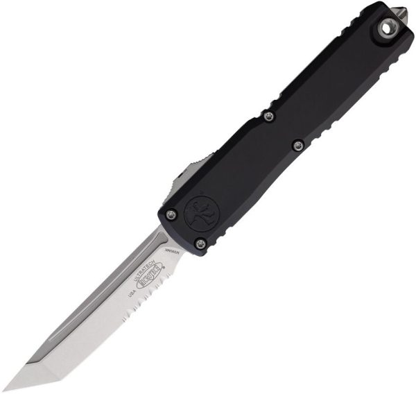 Microtech Ultratech Gen III ZBP OTF Auto - Partially Serrated