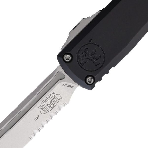Microtech Ultratech Gen III ZBP OTF Auto - Partially Serrated