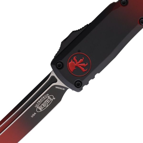 Microtech Auto Ultratech Gen III Faded Black Red OTF