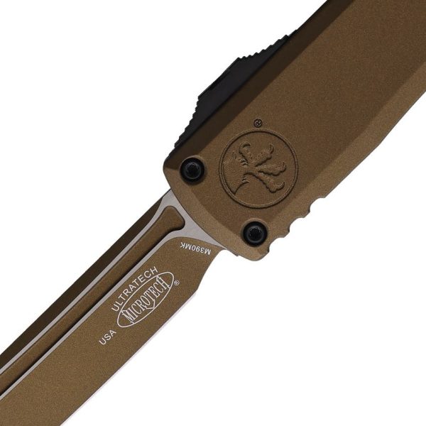 Microtech Auto Ultratech Gen III Burnt Bronze Cerakote OTF