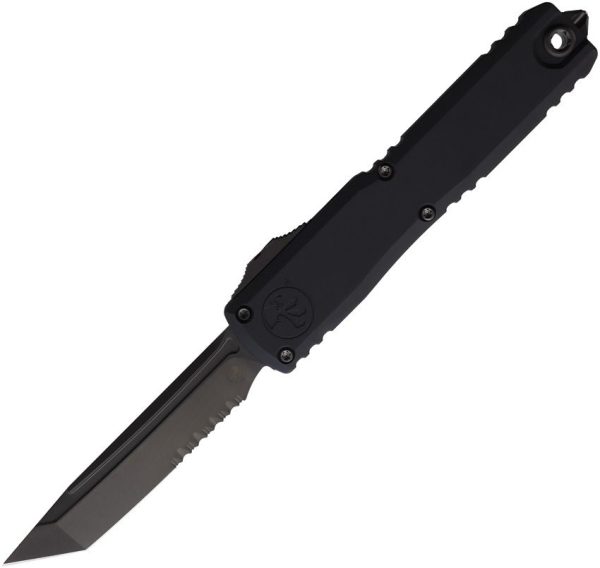 Microtech Auto Ultratech Gen III DLC Partially Serrated OTF