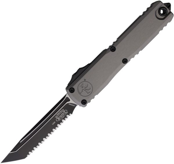 Microtech Auto Ultratech Gen III ZBP OTF - Gray Aluminum