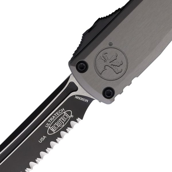 Microtech Auto Ultratech Gen III ZBP OTF - Gray Aluminum