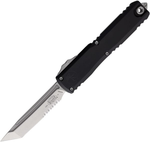 Microtech Auto Ultratech Gen IV OTF - Black Serrated