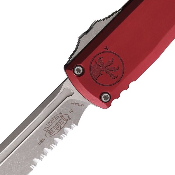 Microtech Auto Ultratech Gen IV OTF - Merlot Apocalyptic