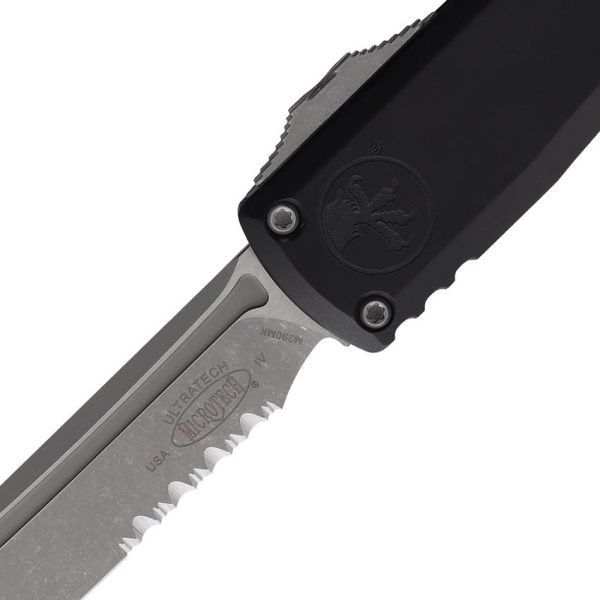 Microtech Auto Ultratech Gen IV OTF - Black Apocalyptic