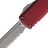 Microtech Auto Ultratech Gen IV OTF - Merlot Serrated