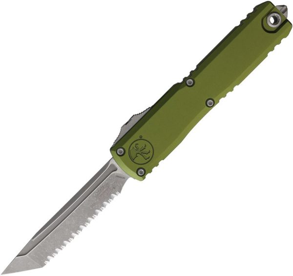 Microtech Auto Ultratech Gen IV OTF - OD Serrated Apocalyptic