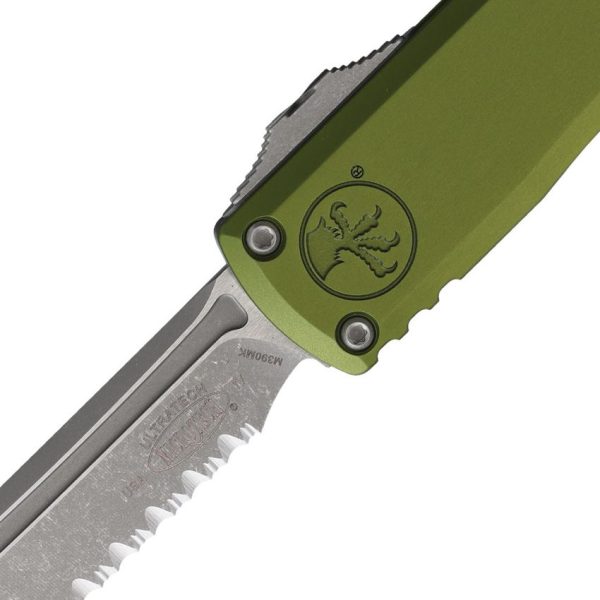 Microtech Auto Ultratech Gen IV OTF - OD Serrated Apocalyptic