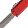 Microtech Auto Ultratech Gen IV Red Apocalyptic OTF