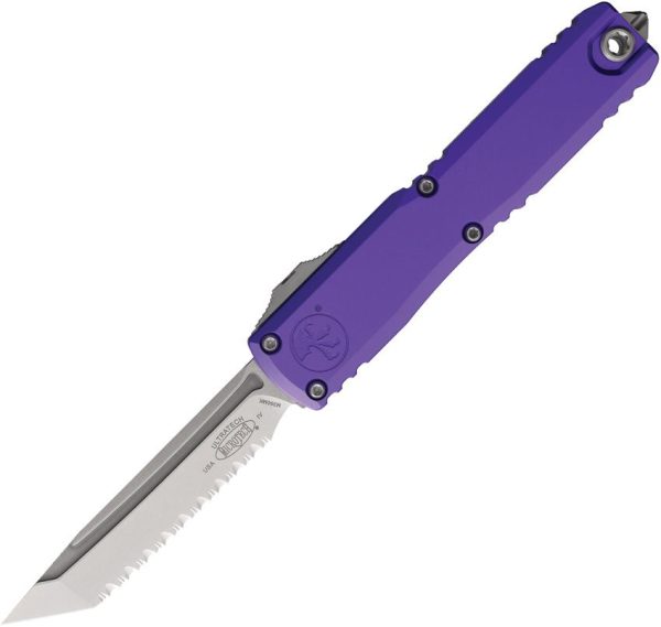Microtech Auto Ultratech Gen IV Purple Stonewash OTF
