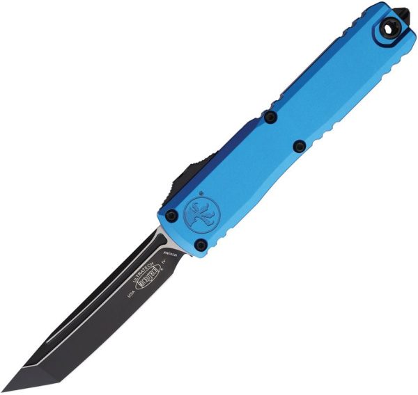 Microtech Auto Ultratech Gen IV Blue Two-Tone OTF